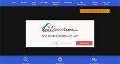 Desktop Screenshot of homehealthcarechoices.com